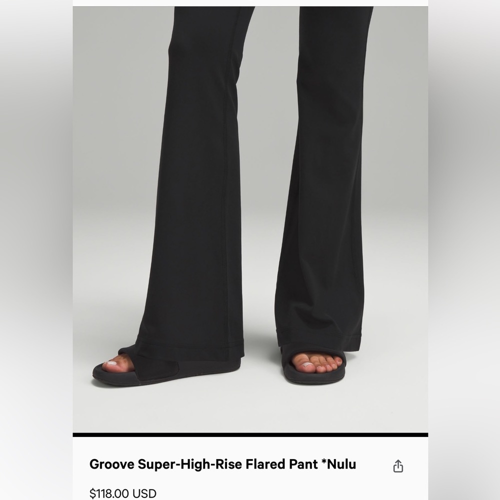 Groove pant super high rise *luxtreme